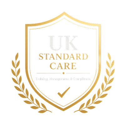 UK Standard Care badge for training, management and compliance